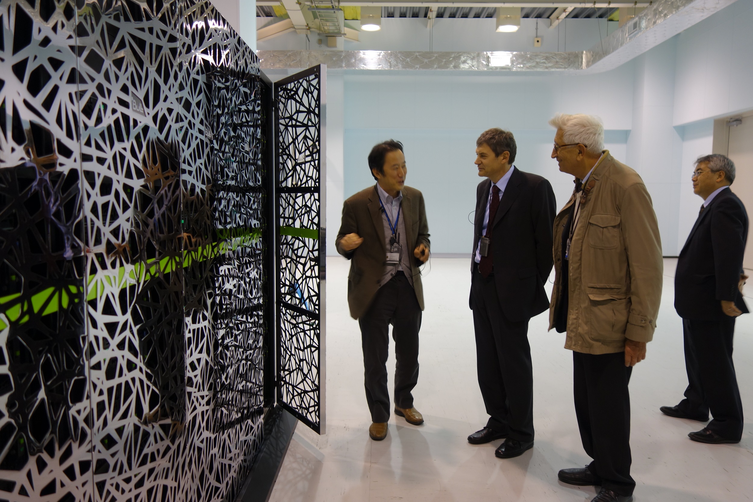 Visit to Computer Center